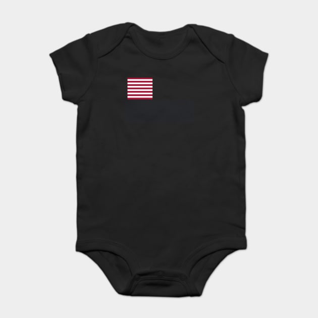 Dansey Flag Baby Bodysuit by American Revolution Podcast